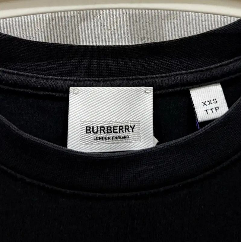Burberry Burberry Black Cotton Men’s T-Shirt Size US XXS / EU 40 - 4 Thumbnail