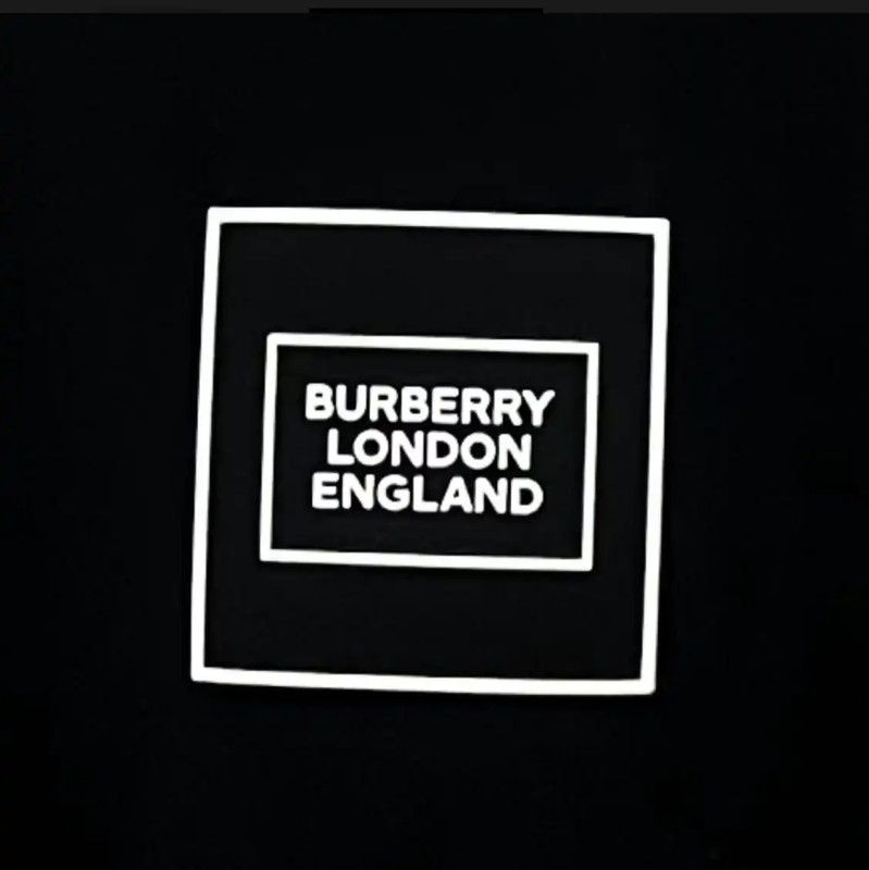 Burberry Burberry Black Cotton T-Shirt for Men Size US XS / EU 42 / 0 - 2 Thumbnail