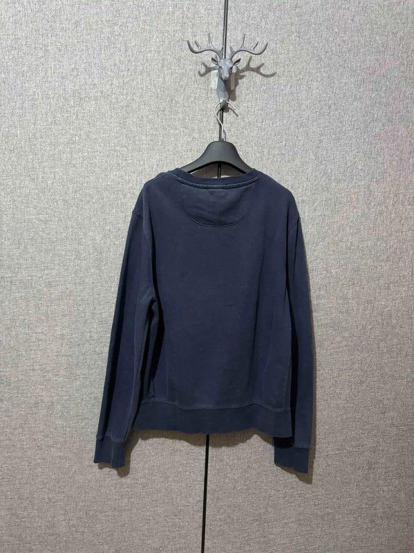 Burberry Burberry Navy Cotton Logo Sweatshirt for Men Size US M / EU 48-50 / 2 - 2 Thumbnail