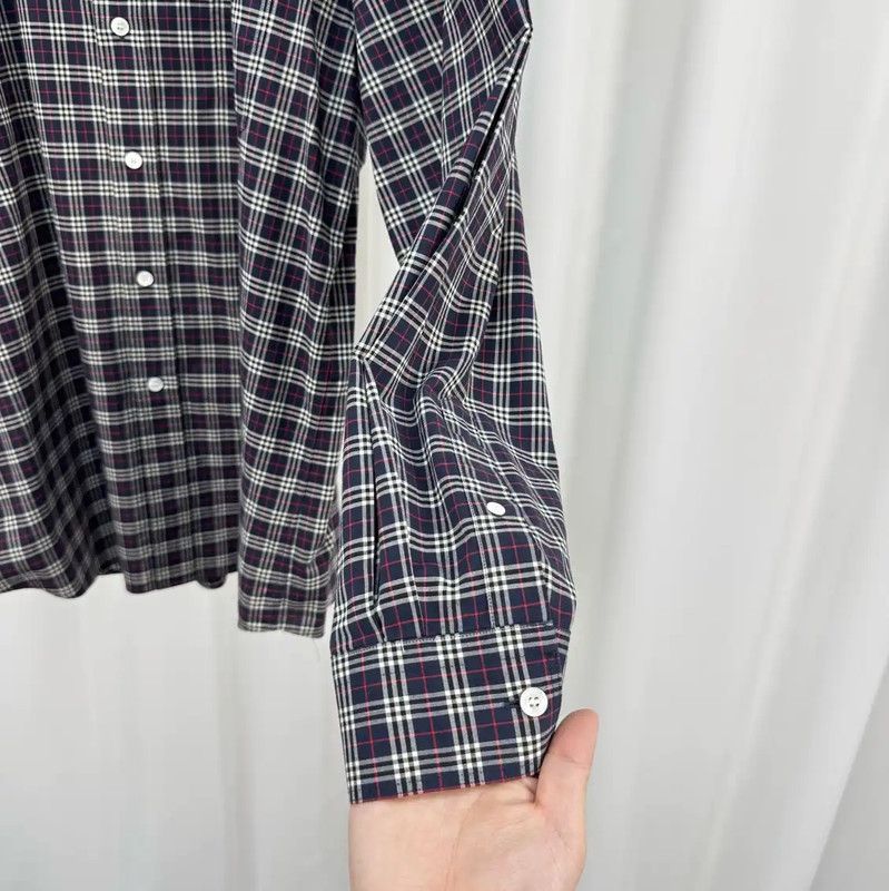 Burberry Burberry Long Sleeve Plaid Shirt for Men Size US XXL / EU 58 / 5 - 4 Thumbnail