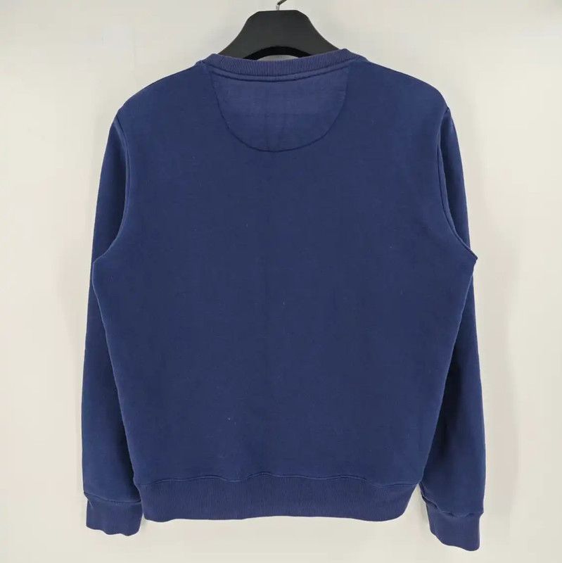 Burberry Burberry Navy Cotton Long Sleeve Sweatshirt Size US M / EU 48-50 / 2 - 2 Thumbnail