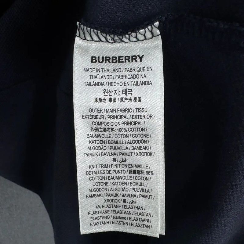 Burberry Burberry Men's Polo Shirt in Dark Blue Size US S / EU 44-46 / 1 - 5 Thumbnail