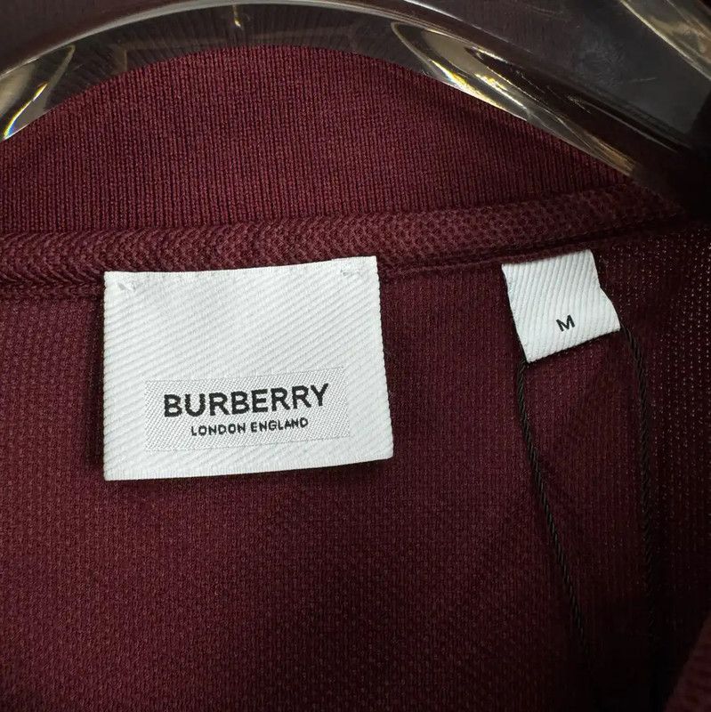 Burberry Burberry Red Men's Polo Shirt Size US M / EU 48-50 / 2 - 3 Thumbnail