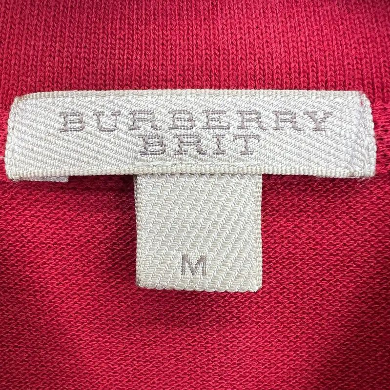 Burberry Burberry Red Cotton Men's T-Shirt Size US M / EU 48-50 / 2 - 3 Thumbnail