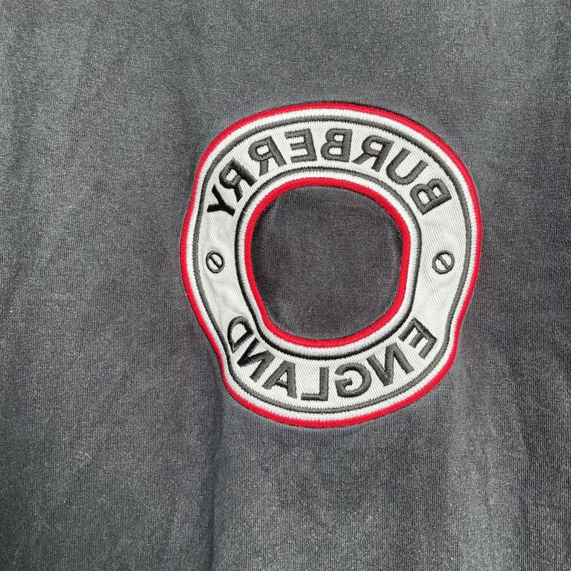 Burberry Burberry Black Cotton Men's T-Shirt Size US XL / EU 56 / 4 - 3 Thumbnail