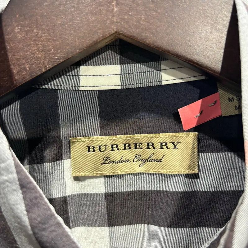 Burberry Burberry Men's Blue Cotton Shirt Size US M / EU 48-50 / 2 - 4 Thumbnail