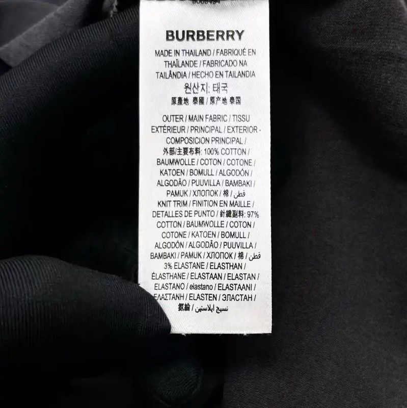 Burberry Burberry Short Sleeve Logo T-Shirt for Men Size US S / EU 44-46 / 1 - 5 Thumbnail
