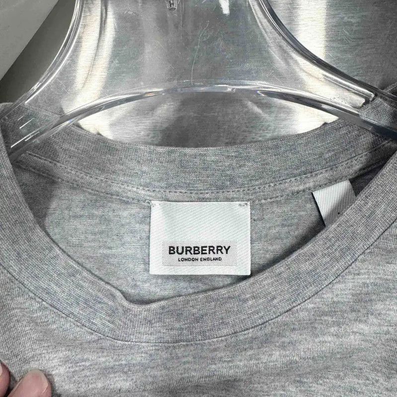 Burberry Burberry Gray T-Shirt for Men Size US M / EU 48-50 / 2 - 3 Thumbnail