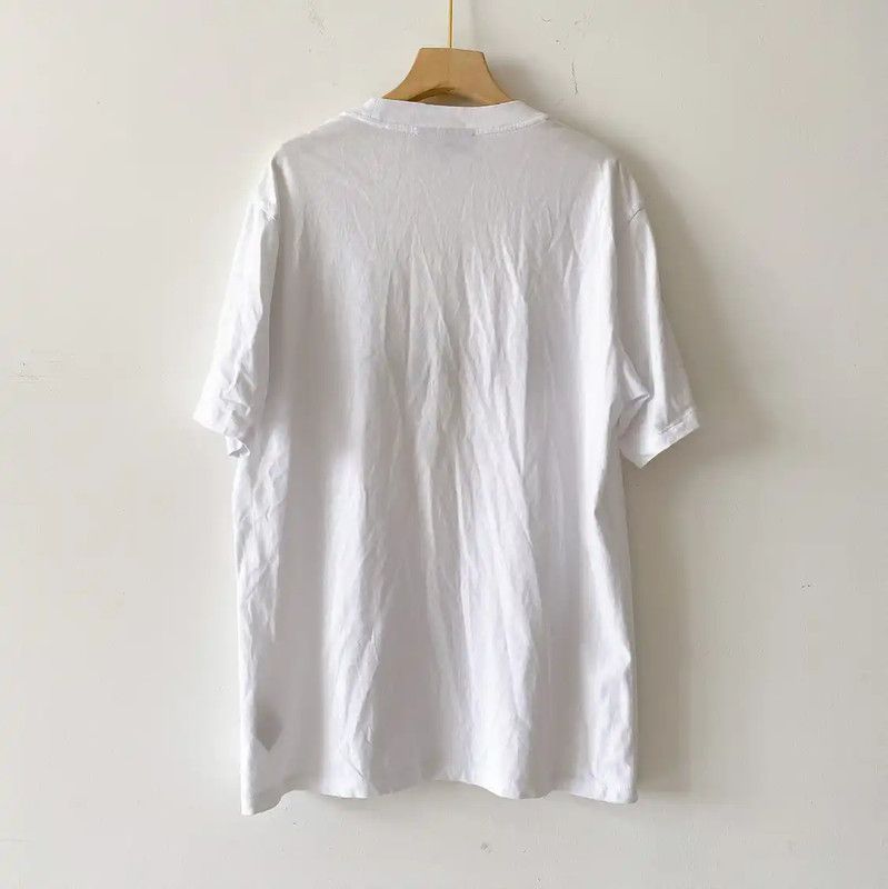 Burberry Burberry Summer White Cotton Logo Men's T-Shirt Size US S / EU 44-46 / 1 - 2 Thumbnail
