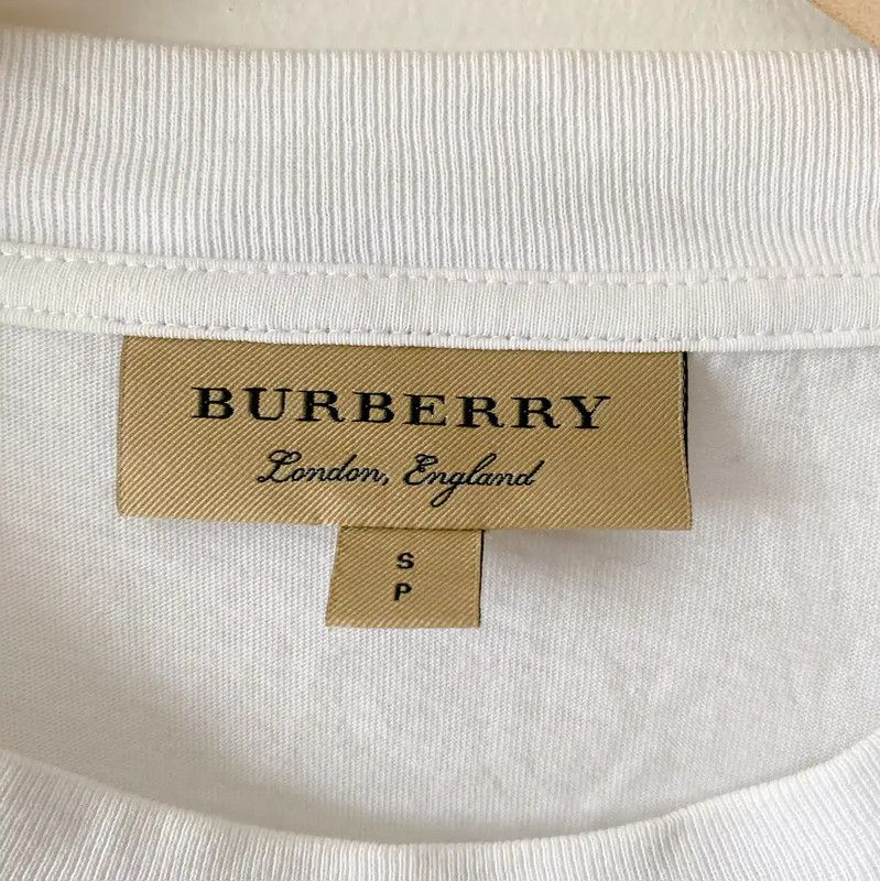 Burberry Burberry Summer White Cotton Logo Men's T-Shirt Size US S / EU 44-46 / 1 - 7 Thumbnail