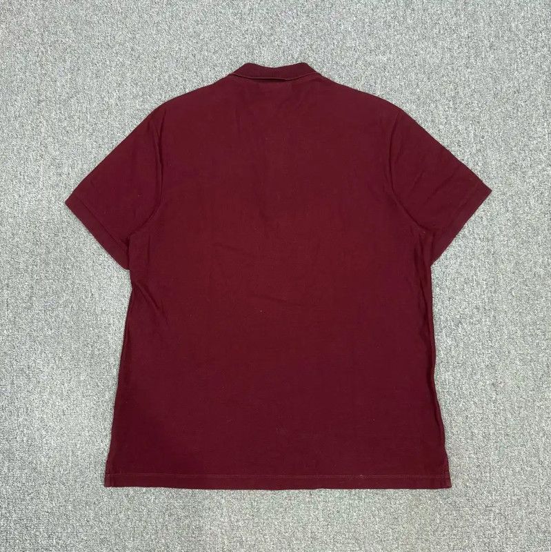 Burberry Burberry Red Cotton Polo Shirt for Men Size US XL / EU 56 / 4 - 2 Thumbnail