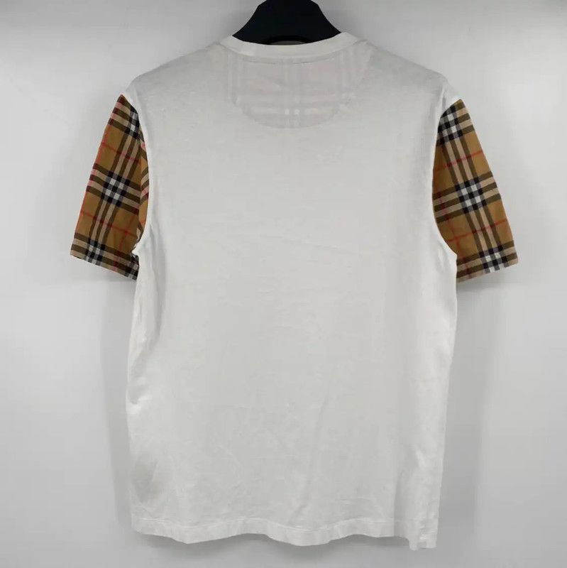Burberry Burberry Men's Summer White Cotton T-Shirt Size US S / EU 44-46 / 1 - 2 Thumbnail