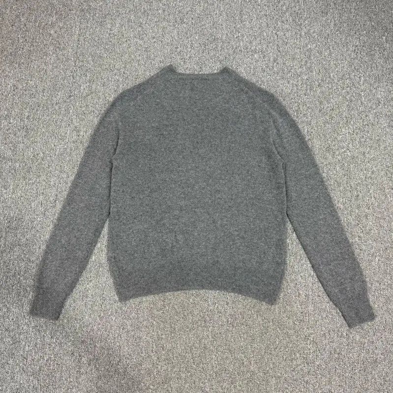 Burberry Burberry Gray Wool Men's Shirt Size XL Size US XL / EU 56 / 4 - 2 Thumbnail
