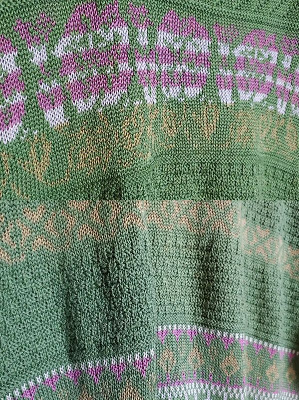 Burberry Burberry Green Knitted Long Sleeve Sweater Size US L / EU 52-54 / 3 - 6 Thumbnail