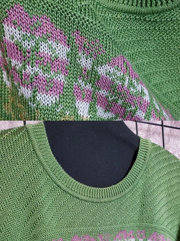 Burberry Burberry Green Knitted Long Sleeve Sweater Size US L / EU 52-54 / 3 - 4 Thumbnail