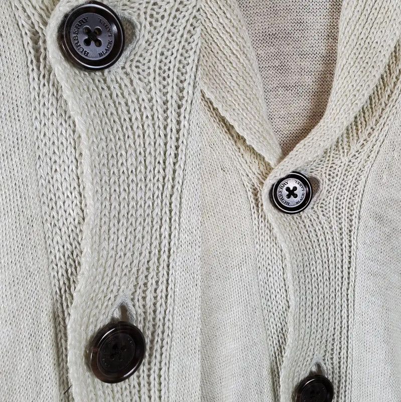 Burberry Burberry Men's Spring Autumn Beige Cardigan Size US M / EU 48-50 / 2 - 8 Thumbnail