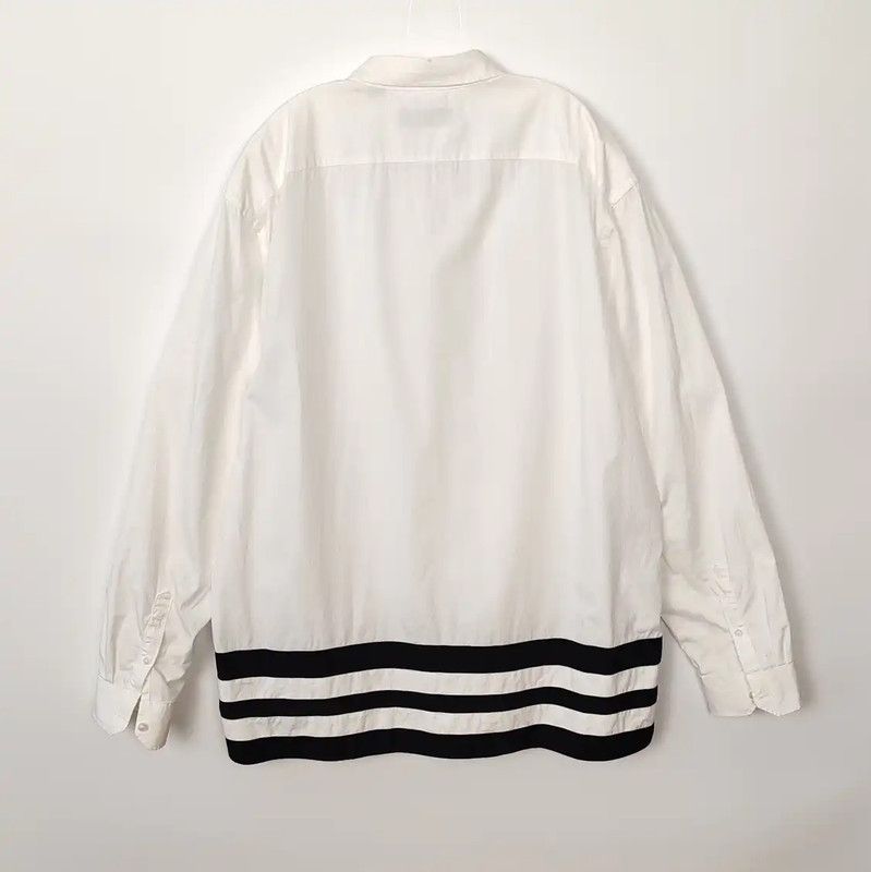 Burberry Burberry White Cotton Long Sleeve Shirt Size US XL / EU 56 / 4 - 2 Thumbnail