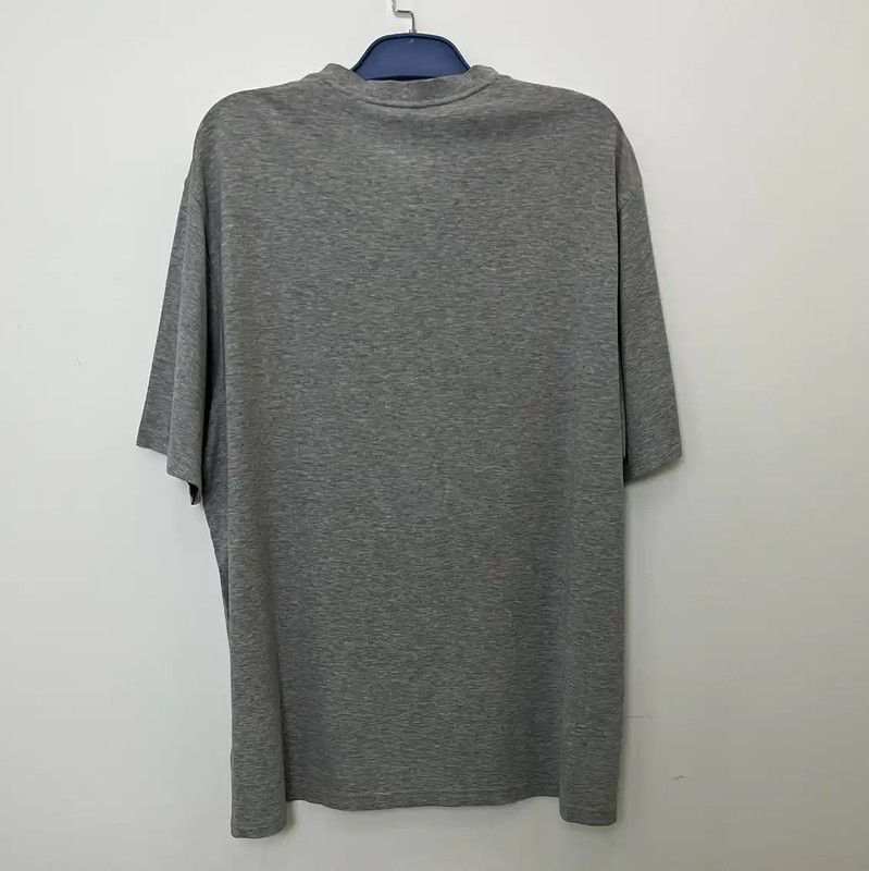 Burberry Burberry Gray Cotton Men’s T-Shirt Size US XL / EU 56 / 4 - 2 Thumbnail