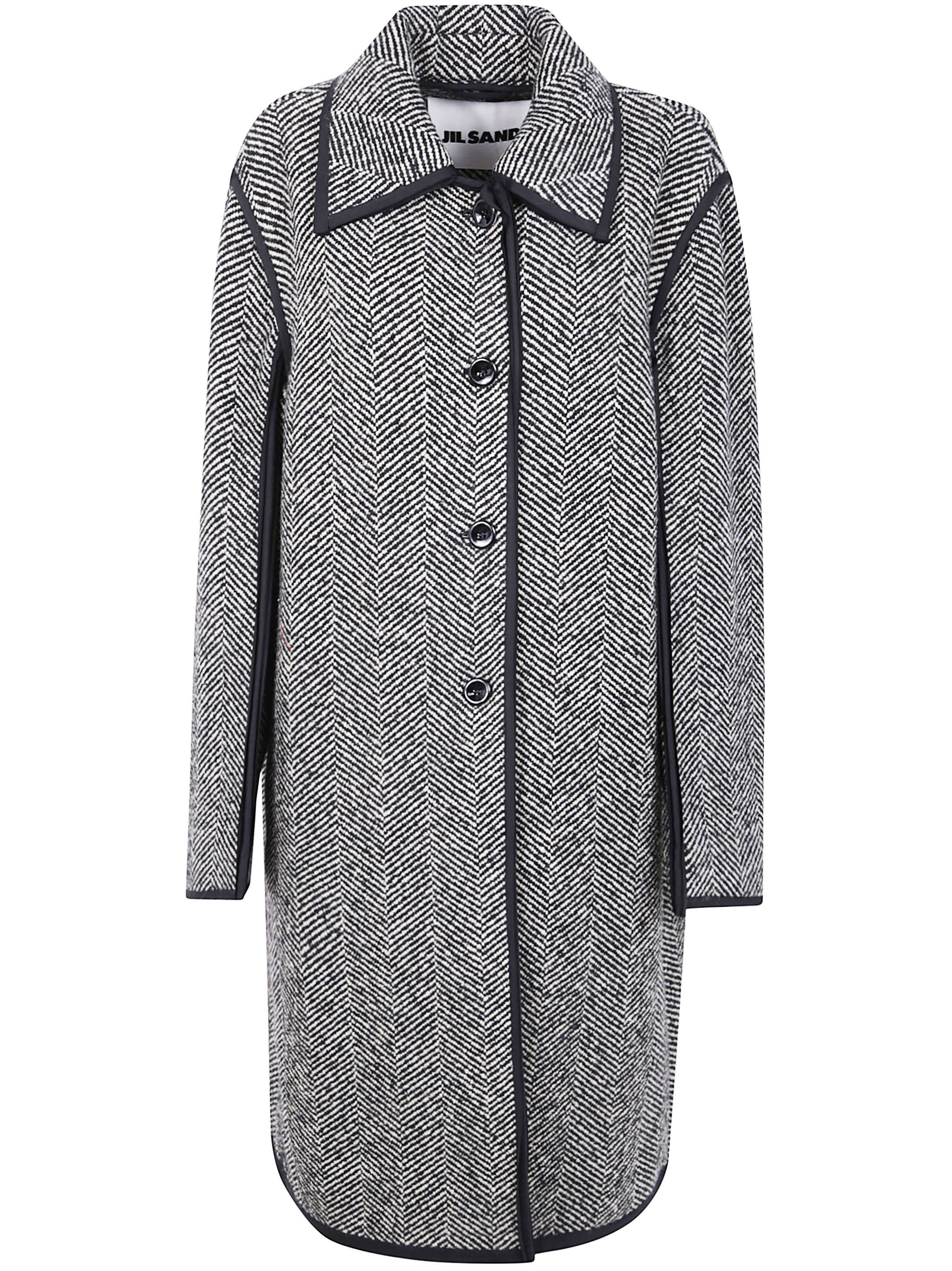 Jil Sander "65 W TRIM" COAT Size L / US 10 / IT 46 - 6 Thumbnail