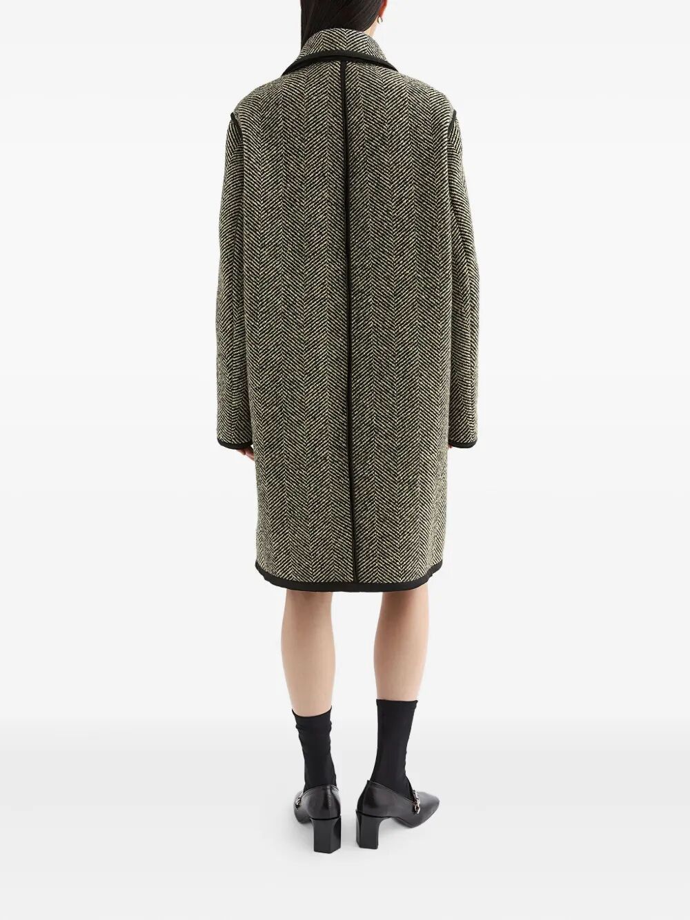 Jil Sander "65 W TRIM" COAT Size L / US 10 / IT 46 - 4 Thumbnail