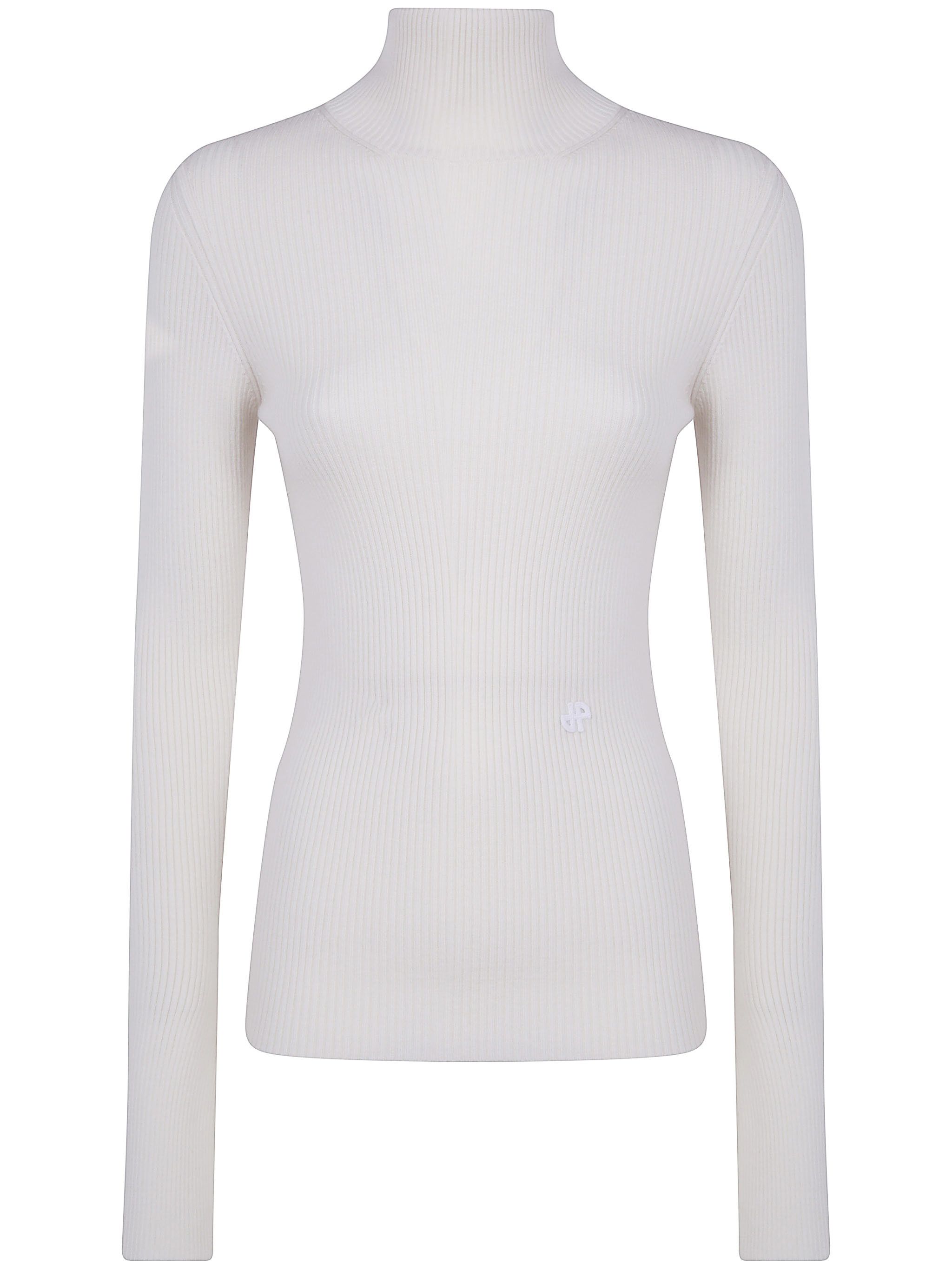Patou RIB TURTLE NECK JUMPER Size L / US 10 / IT 46 - 3 Thumbnail