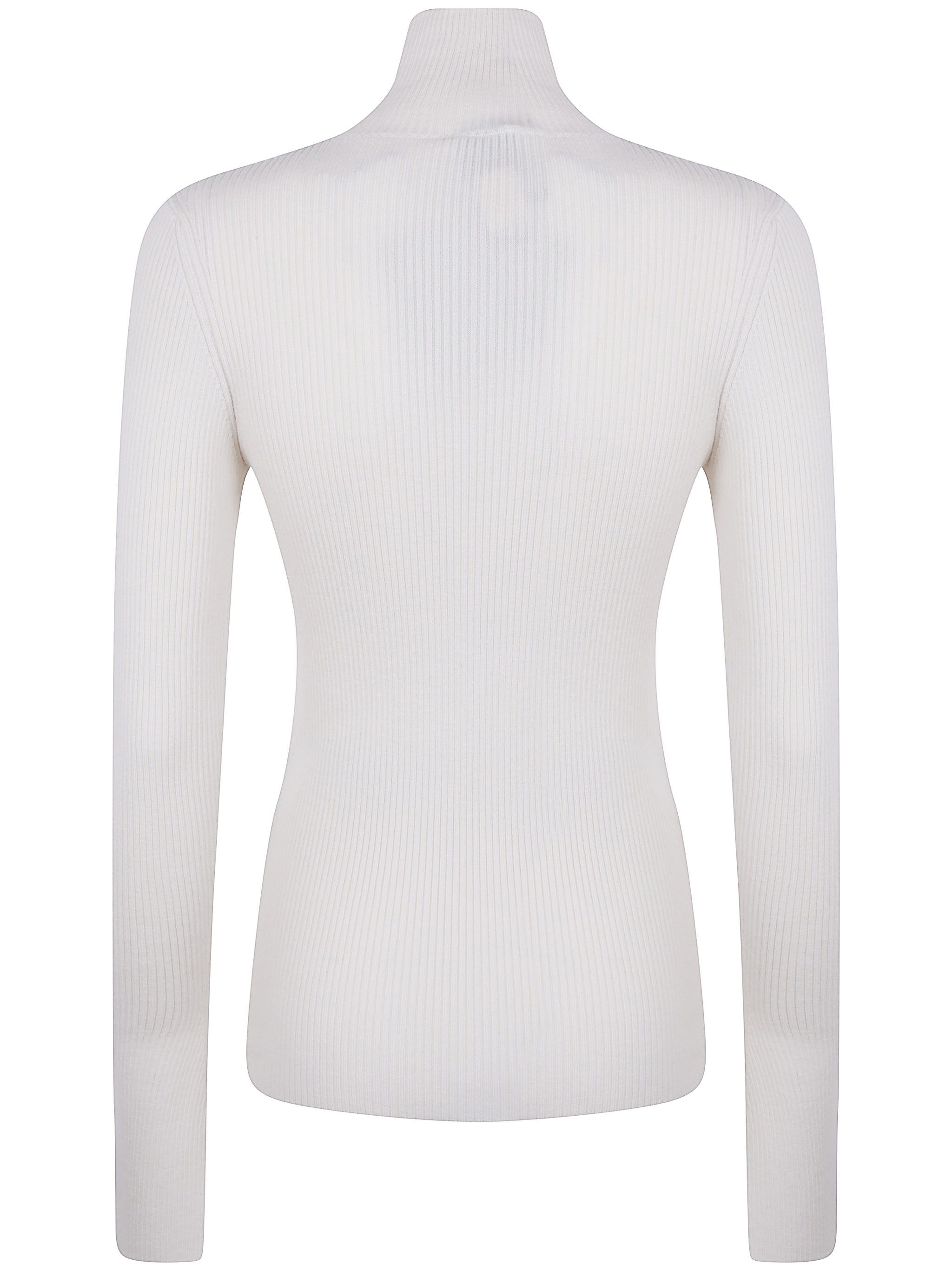 Patou RIB TURTLE NECK JUMPER Size L / US 10 / IT 46 - 4 Thumbnail