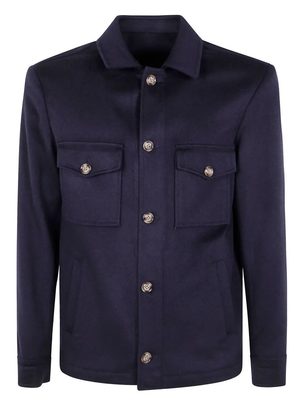 Barba Napoli "PARK" SHIRT JACKET Size US XL / EU 56 / 4 - 4 Thumbnail