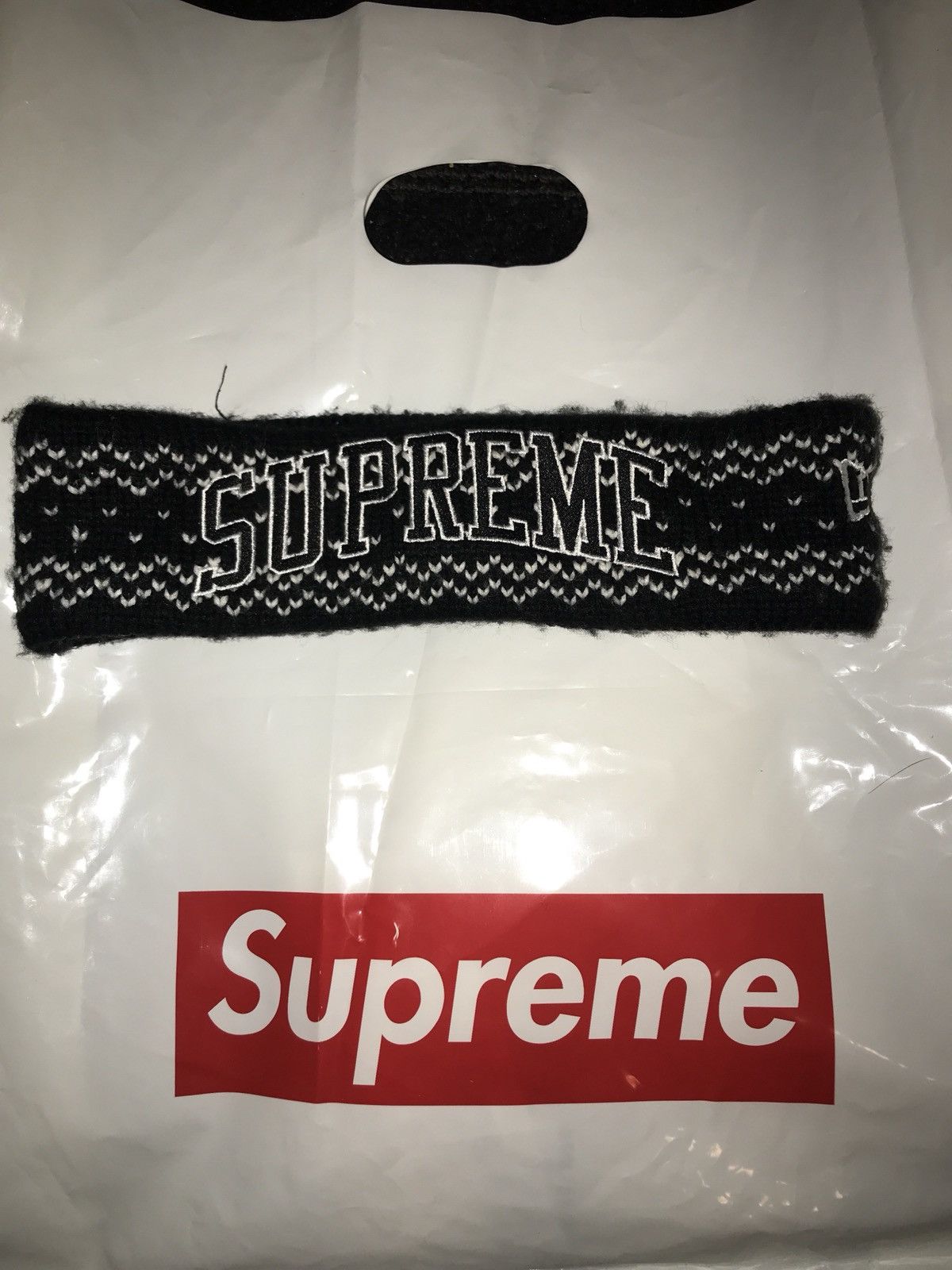 Supreme new era arc logo headband online