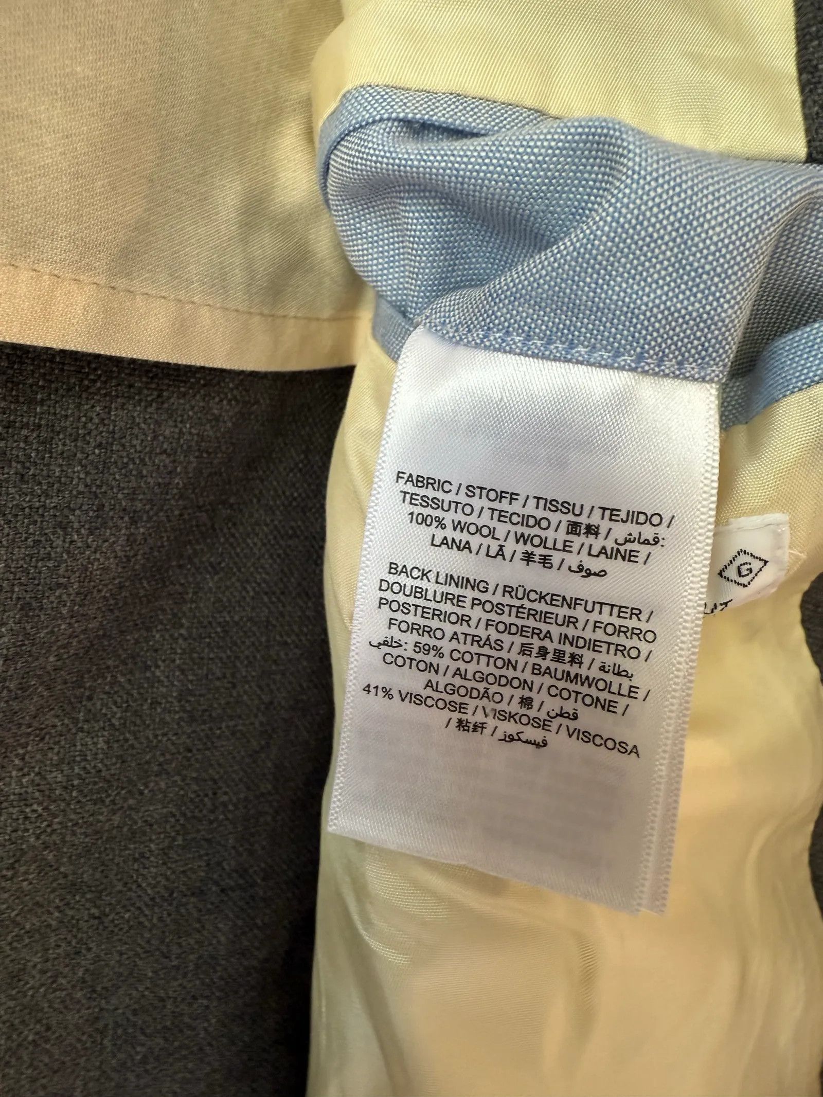 Gant Gant Blazer Size 40R - 6 Thumbnail