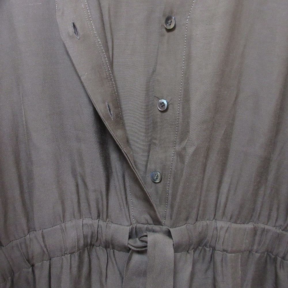 Other Other ebure Natural Dye Rayon Linen All-in-one Dress Natural Material Dresses DUTY FREE for USA Size ONE SIZE - 4 Thumbnail