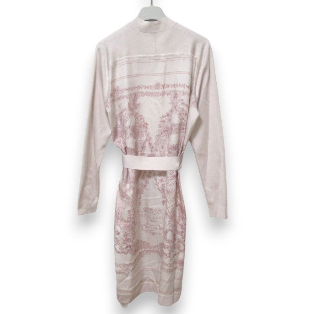 Hermes Hermes Hermes Brides de Gala en Fleurs Silk Long Cardigan Others Tops DUTY FREE for USA Size ONE SIZE - 2 Thumbnail