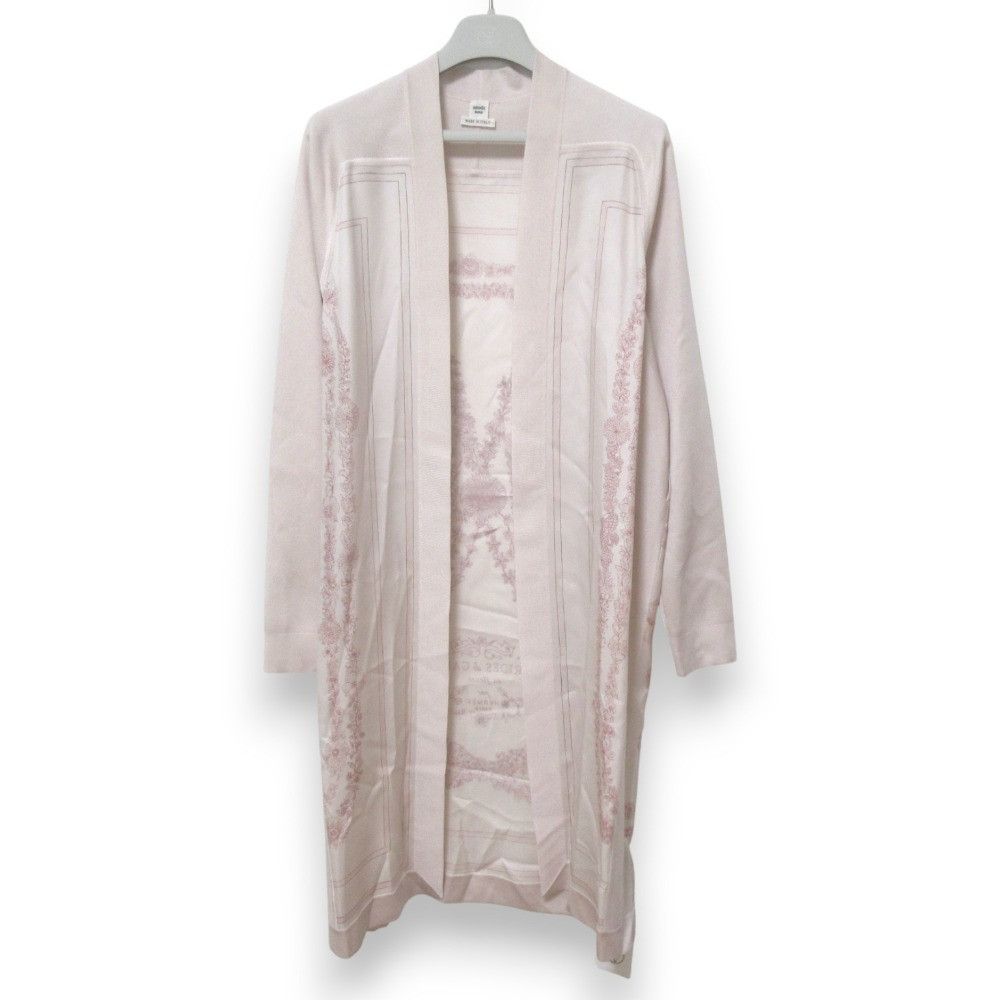 Hermes Hermes Hermes Brides de Gala en Fleurs Silk Long Cardigan Others Tops DUTY FREE for USA Size ONE SIZE - 3 Thumbnail