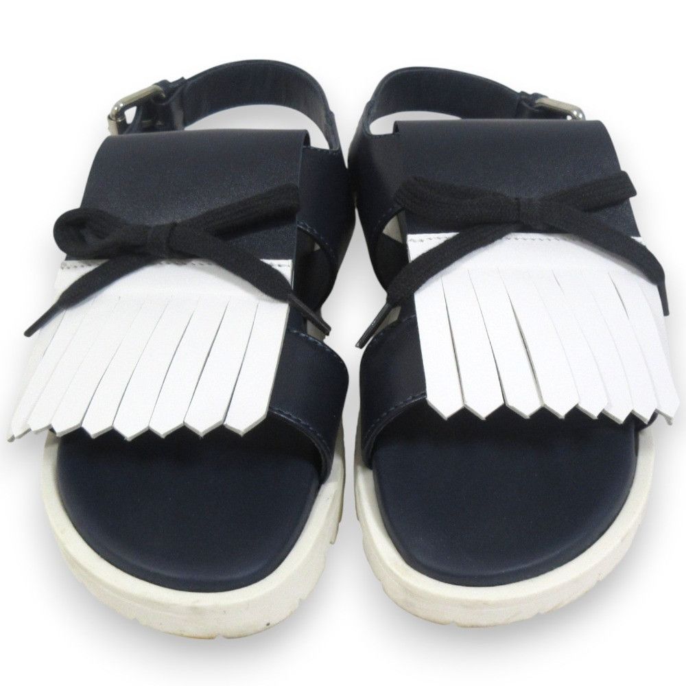 Marni Marni Marni Leather Fringe Ribbon Sandals Leather Shoes DUTY FREE for USA Size ONE SIZE - 3 Thumbnail