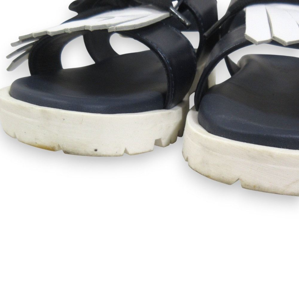 Marni Marni Marni Leather Fringe Ribbon Sandals Leather Shoes DUTY FREE for USA Size ONE SIZE - 8 Thumbnail