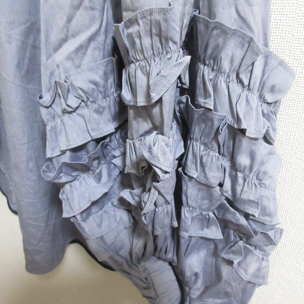 Other Other yori Circle Frill Sleeve Blouse Others Tops YR21-23007SP DUTY FREE for USA Size ONE SIZE - 2 Thumbnail
