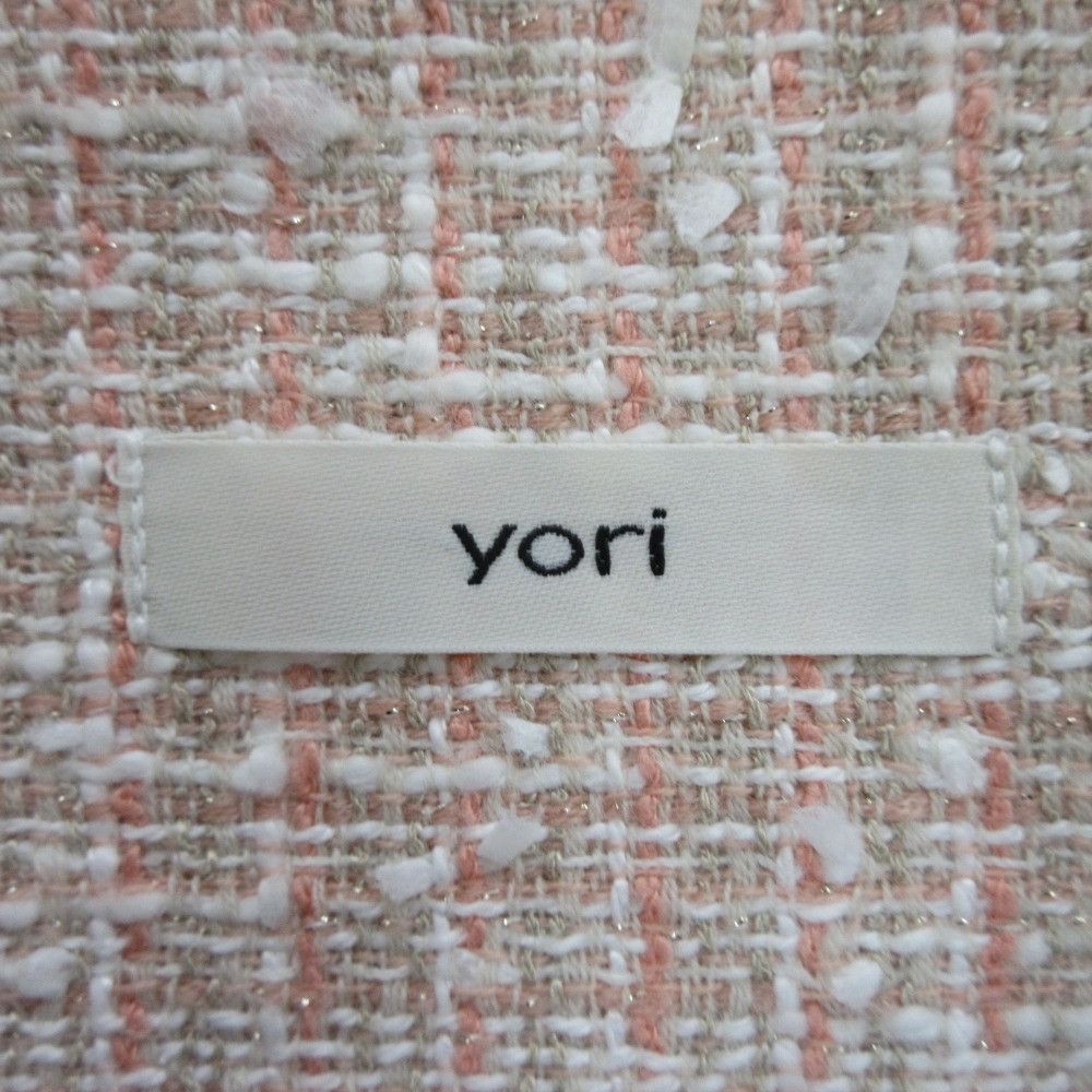 Other Other yori Wool Mix Tweed No Collar Jacket Others Outerwear DUTY FREE for USA Size ONE SIZE - 7 Thumbnail