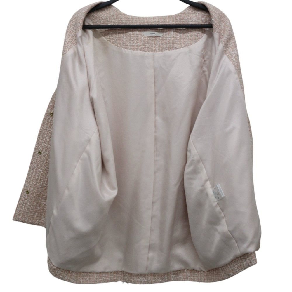 Other Other yori Wool Mix Tweed No Collar Jacket Others Outerwear DUTY FREE for USA Size ONE SIZE - 5 Thumbnail