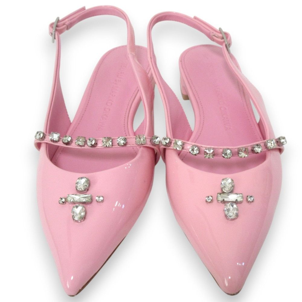 Other Other Tsuru by Mariko Oikawa Muriel Pumps Leather Shoes DUTY FREE for USA Size ONE SIZE - 3 Thumbnail