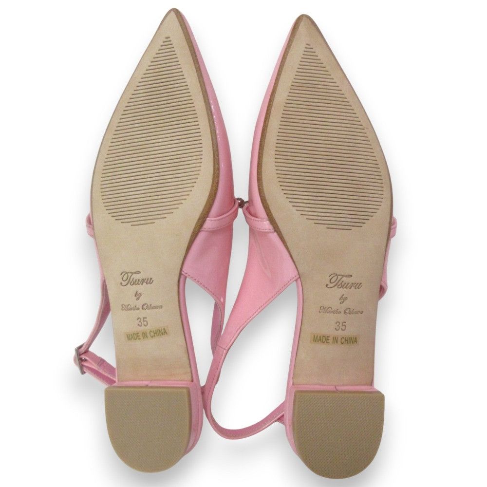Other Other Tsuru by Mariko Oikawa Muriel Pumps Leather Shoes DUTY FREE for USA Size ONE SIZE - 6 Thumbnail