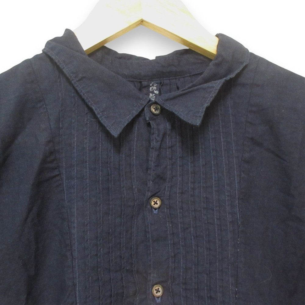 Other Other 45R Tuck Gather Shirt Dress Cotton Dresses DUTY FREE for USA Size ONE SIZE - 3 Thumbnail