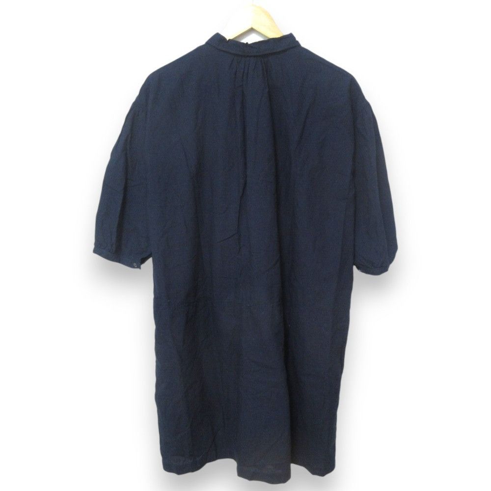 Other Other 45R Tuck Gather Shirt Dress Cotton Dresses DUTY FREE for USA Size ONE SIZE - 2 Thumbnail