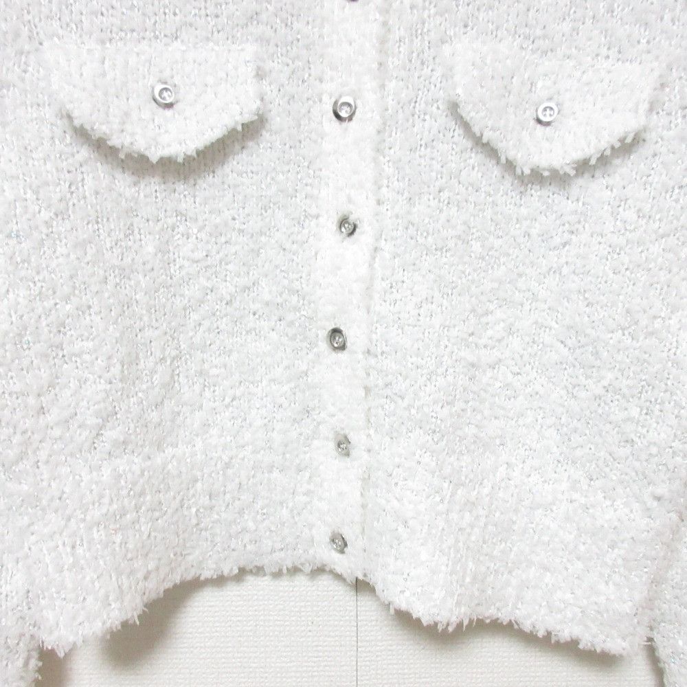 Other Other Arpege story Arpege story Spangle Flag Yarn Cardigan Others Tops DUTY FREE for USA Size ONE SIZE - 5 Thumbnail