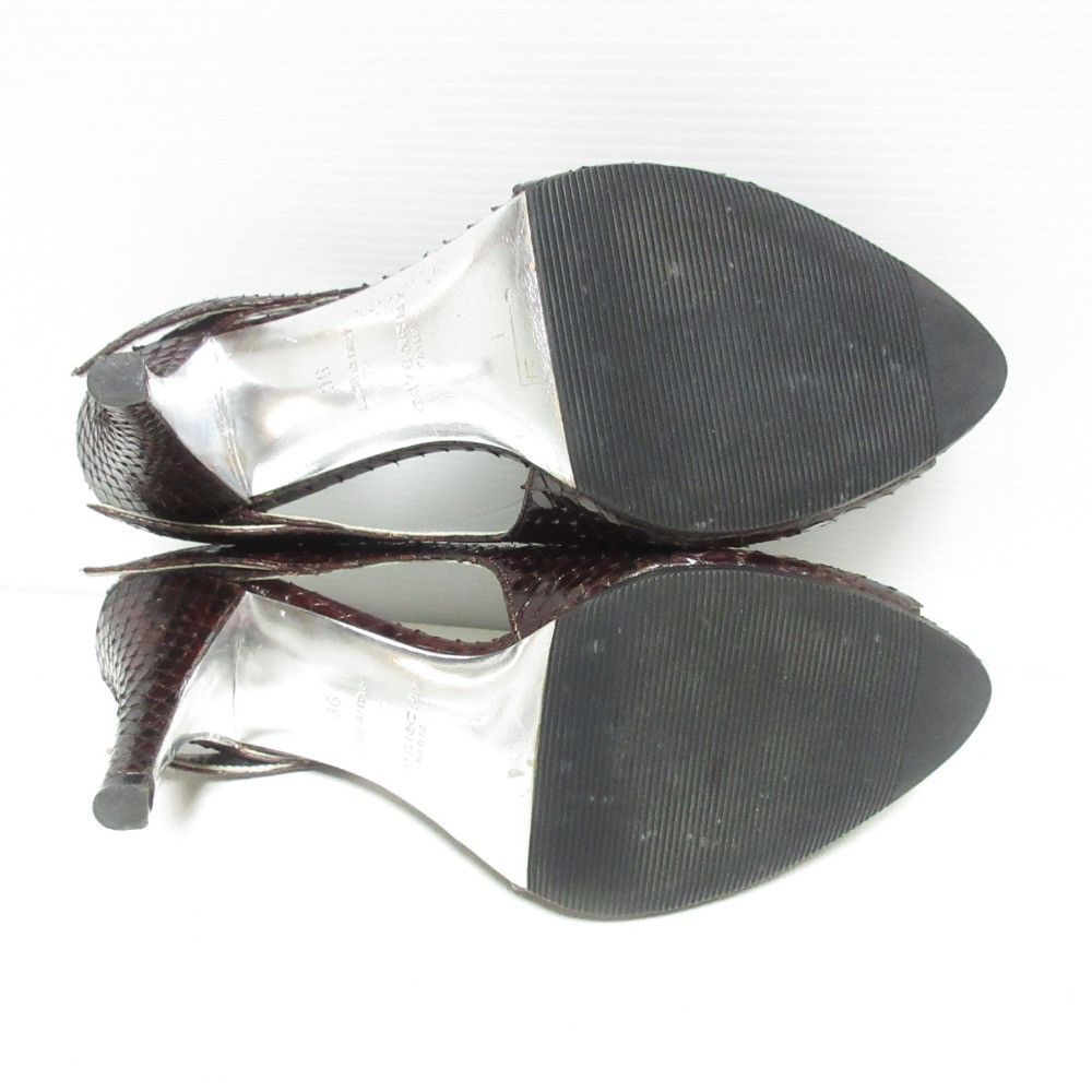 Givenchy Givenchy Givenchy Python Leather Sandals Natural Material Shoes DUTY FREE for USA Size ONE SIZE - 5 Thumbnail