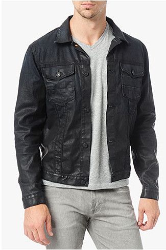 Waxed Denim Jacket