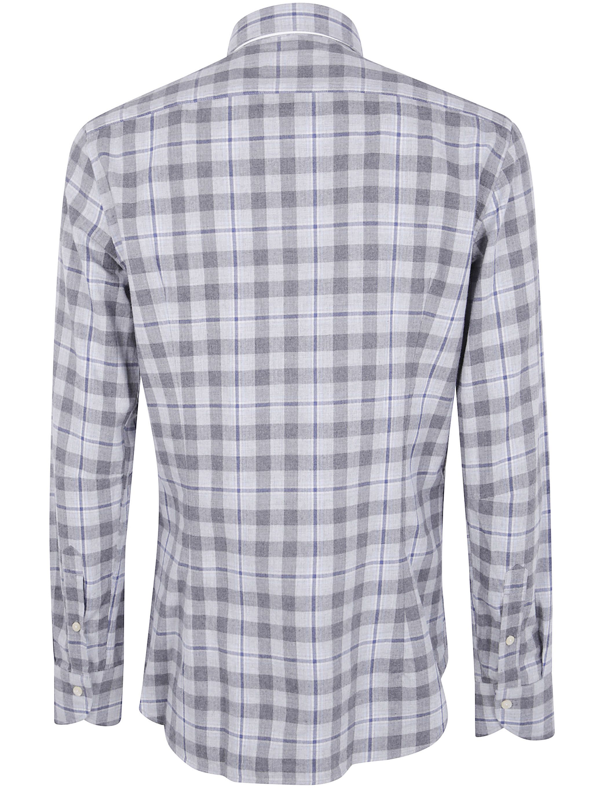 Tintoria Mattei TARTAN SHIRT Size US XL / EU 56 / 4 - 2 Thumbnail