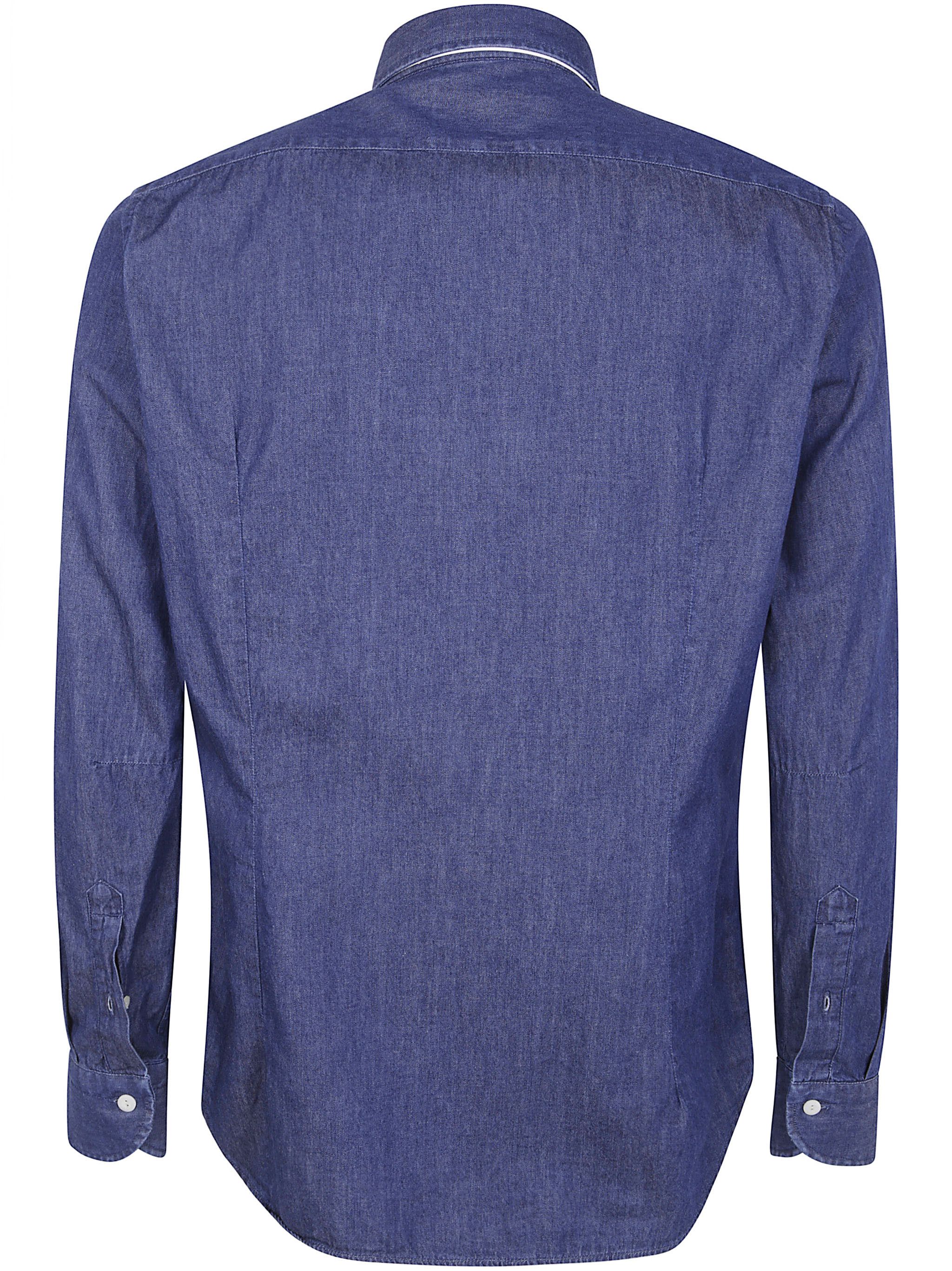 Tintoria Mattei DENIM SHIRT Size US L / EU 52-54 / 3 - 2 Thumbnail