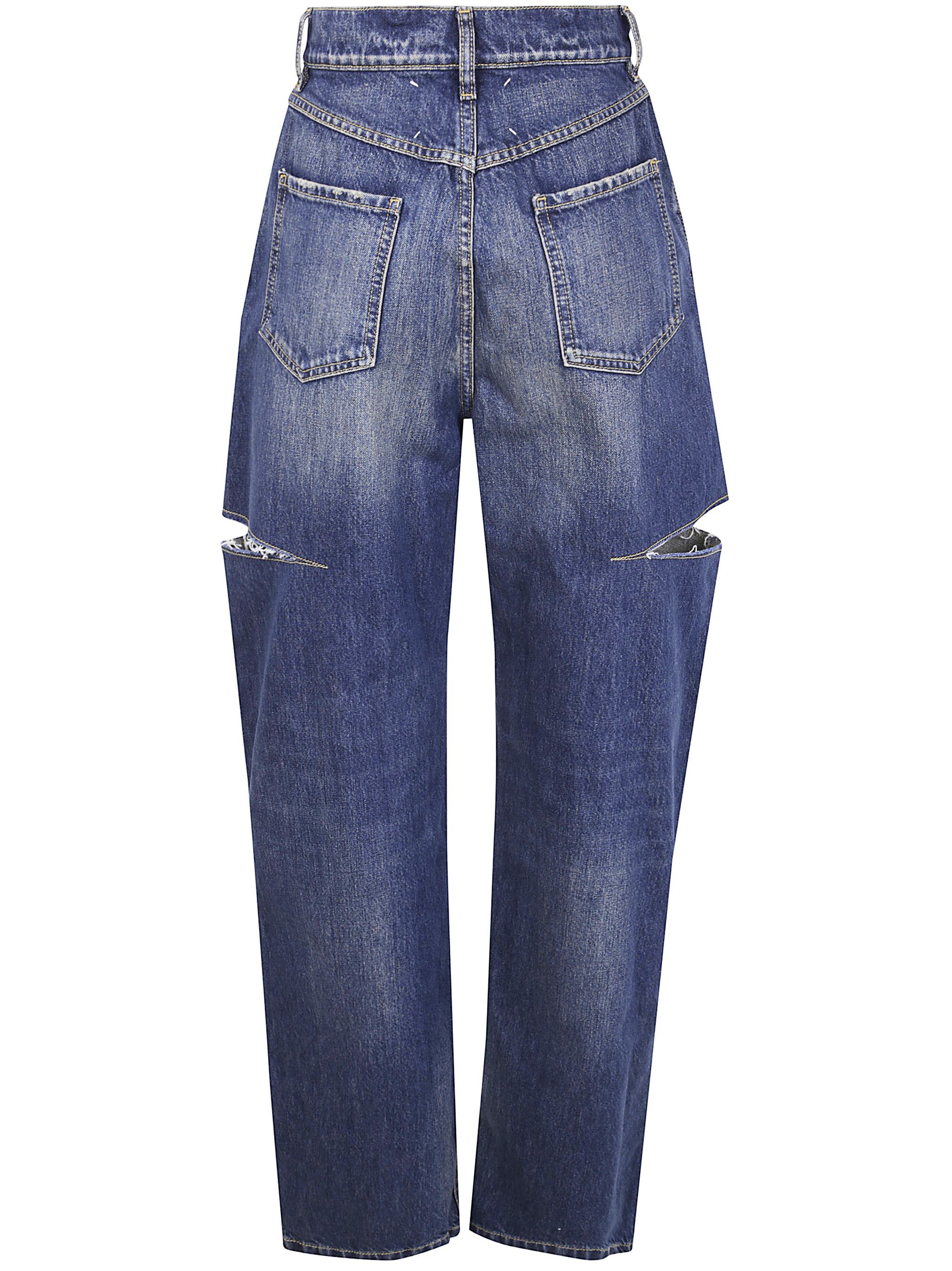 Maison Margiela BARREL LEG 5 POCKETS DENIM Size 28" / US 6 / IT 42 - 7 Thumbnail