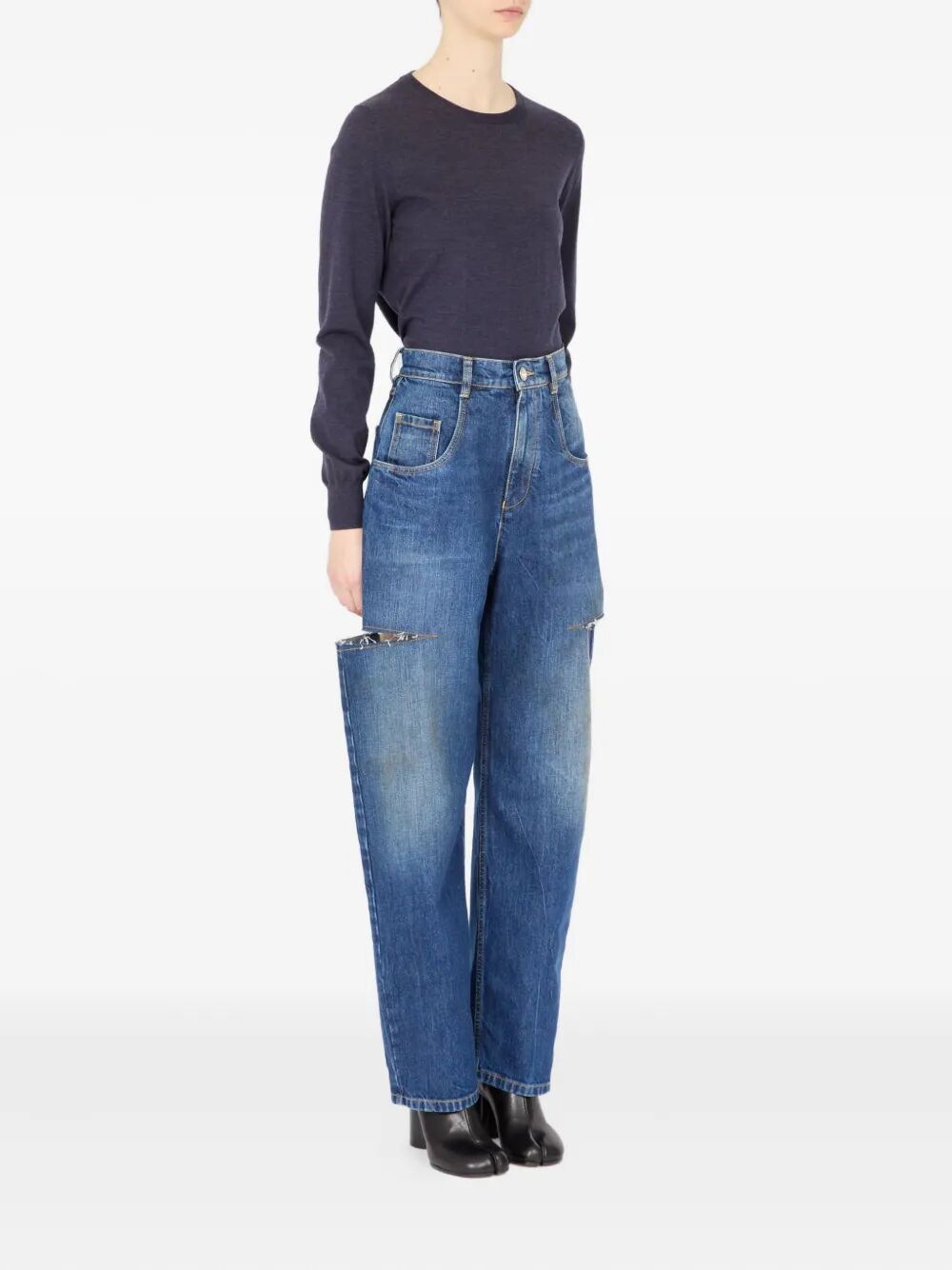 Maison Margiela BARREL LEG 5 POCKETS DENIM Size 30" / US 8 / IT 44 - 5 Thumbnail