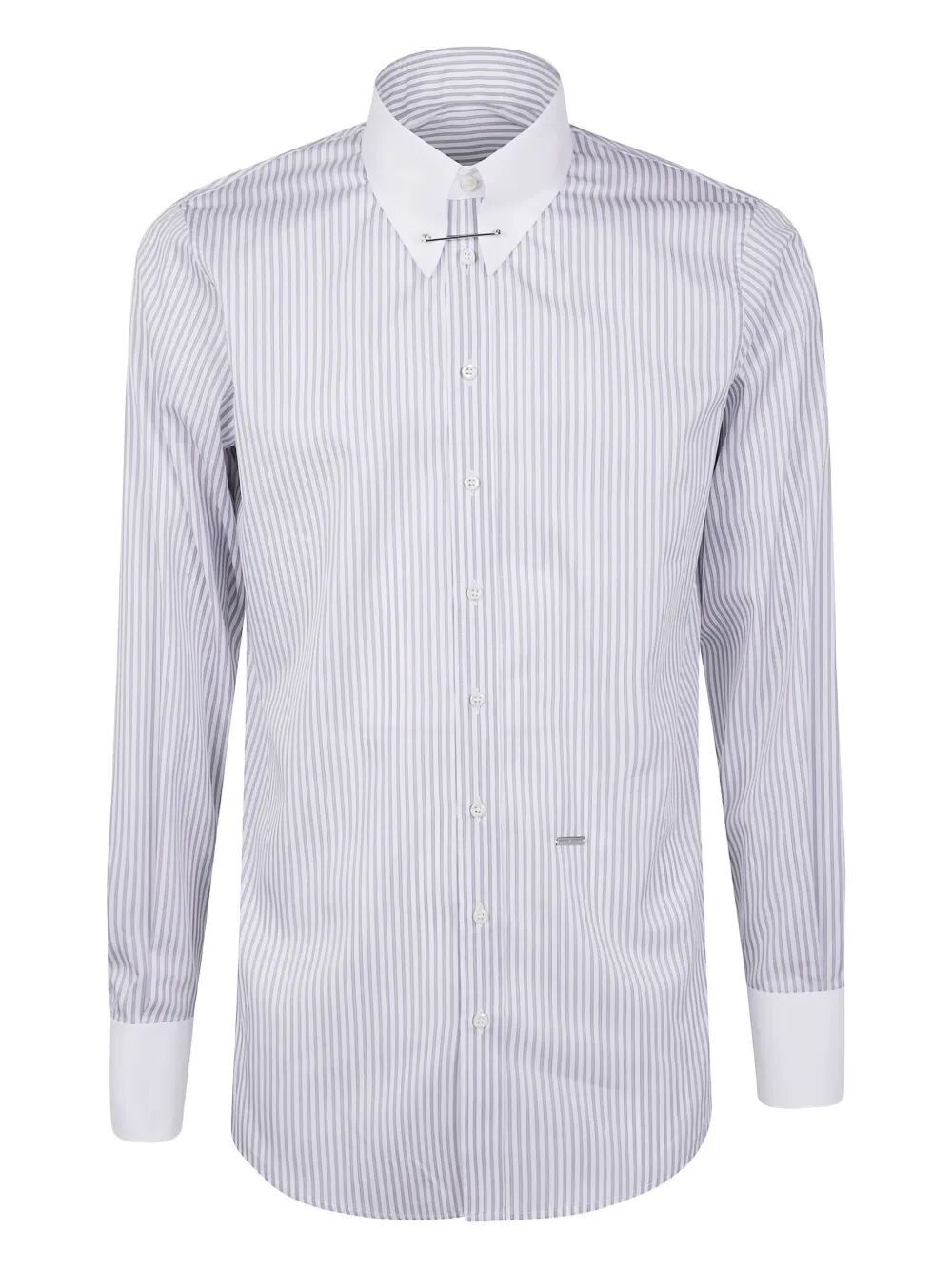 Dsquared2 BUSINESS MAN PIN COLLAR SHIRT Size US L / EU 52-54 / 3 - 4 Thumbnail