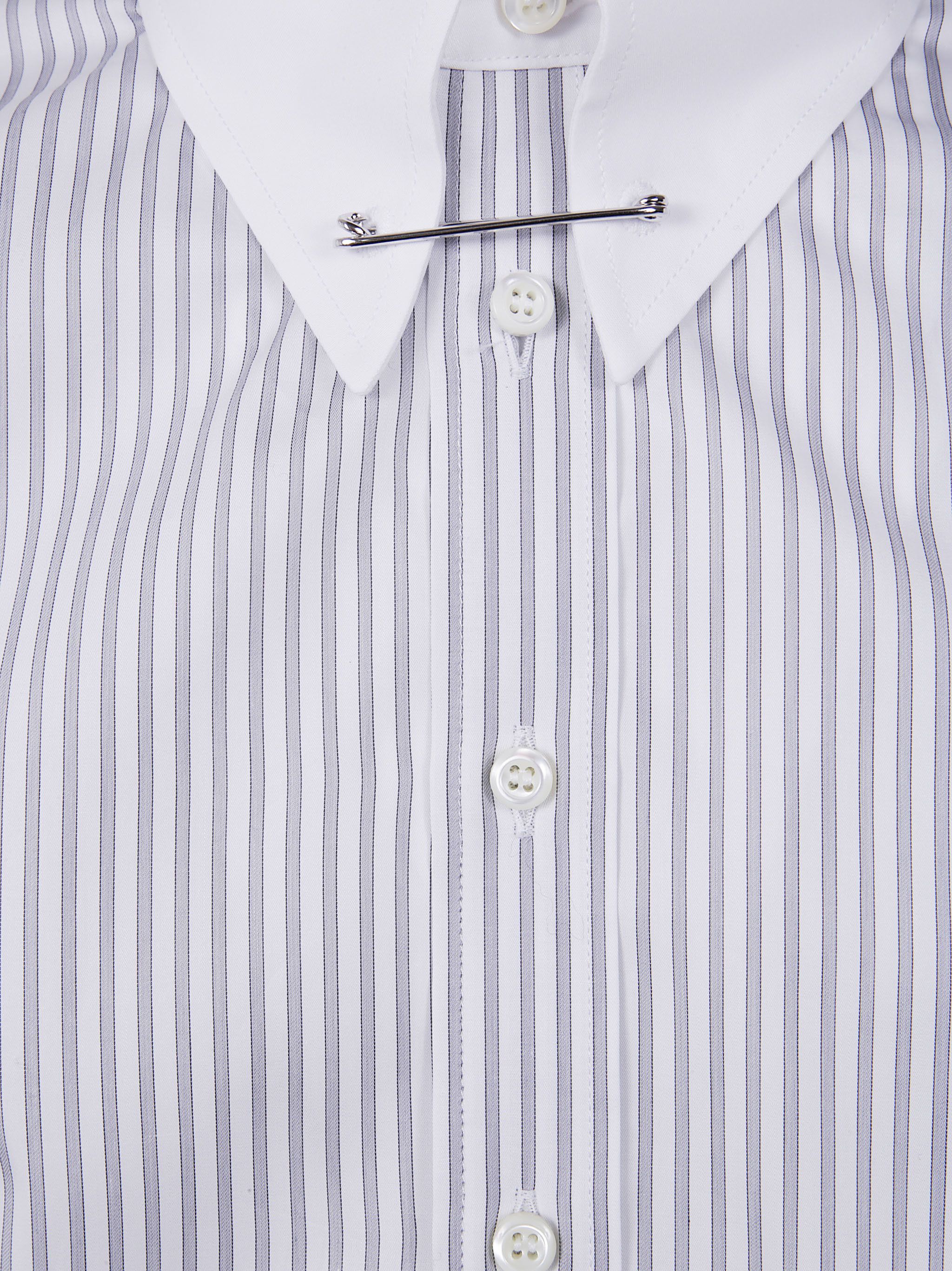 Dsquared2 BUSINESS MAN PIN COLLAR SHIRT Size US XL / EU 56 / 4 - 3 Thumbnail